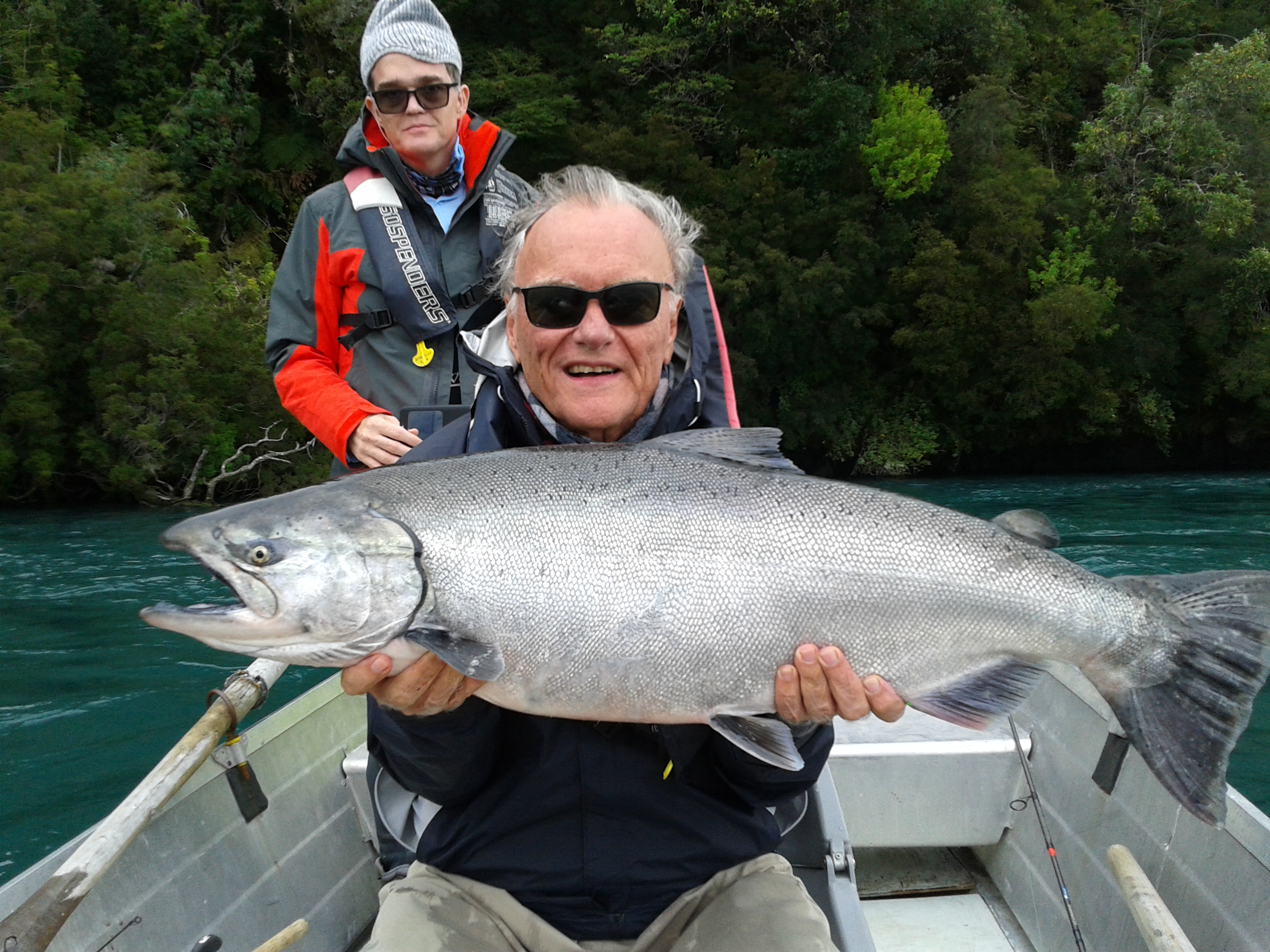 Fotos da pesca esportiva em Chaiten no Chile