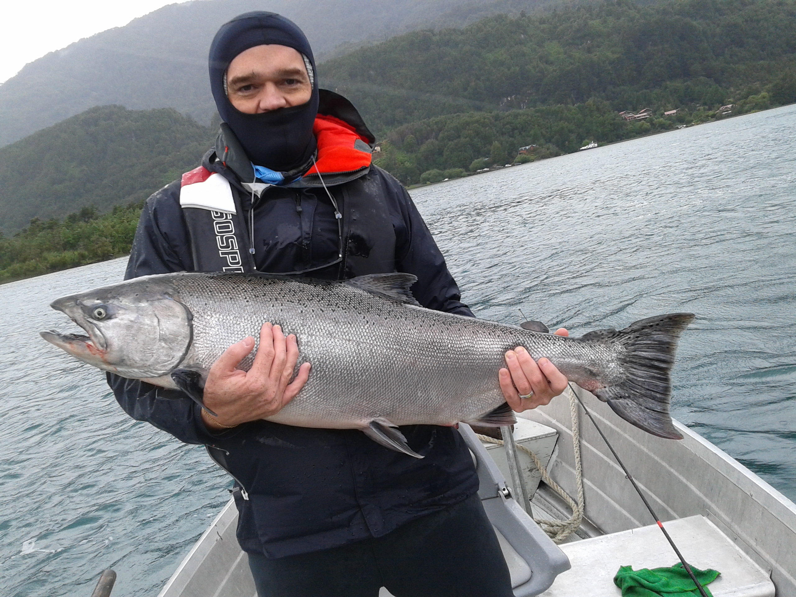 Fotos da pesca esportiva em Chaiten no Chile