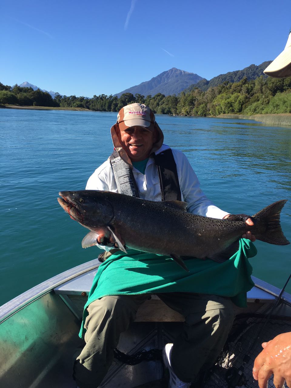 Fotos da pesca esportiva em Chaiten no Chile