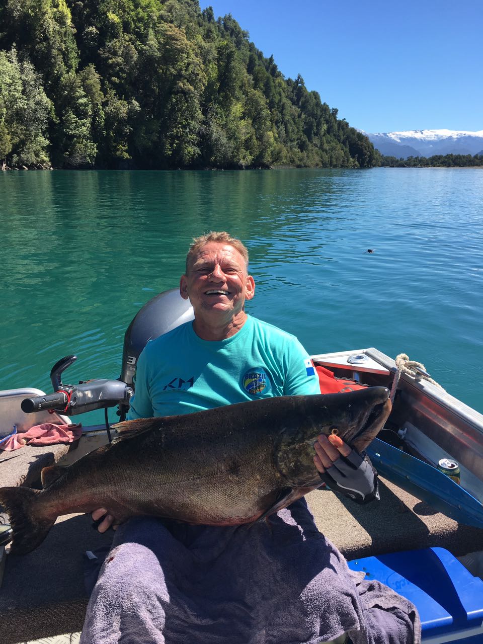 Fotos da pesca esportiva em Chaiten no Chile