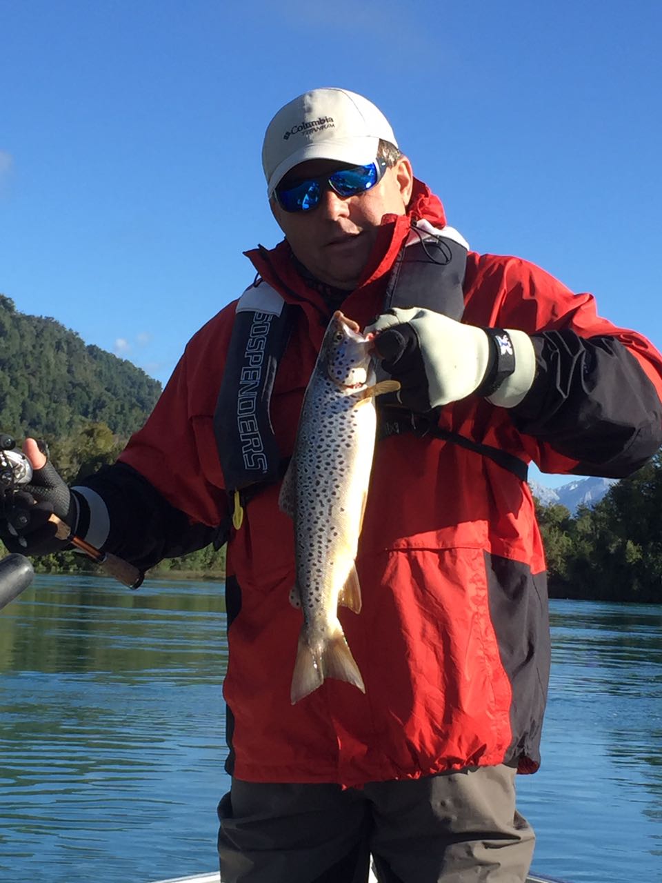 Fotos da pesca esportiva em Chaiten no Chile