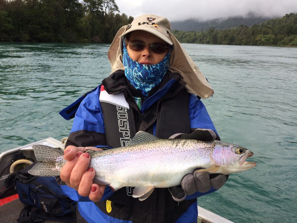 Fotos da pesca esportiva em Chaiten no Chile