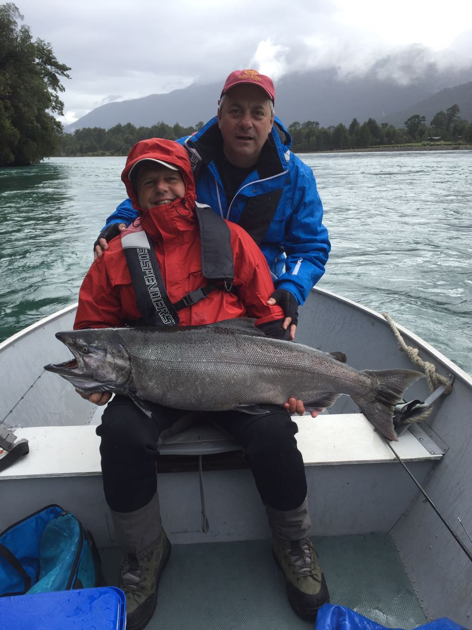 Fotos da pesca esportiva em Chaiten no Chile