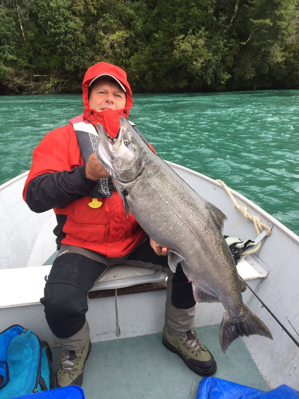 Fotos da pesca esportiva em Chaiten no Chile
