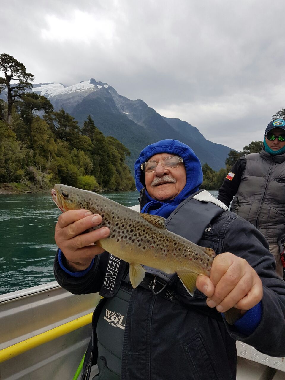 Fotos da pesca esportiva em Chaiten no Chile