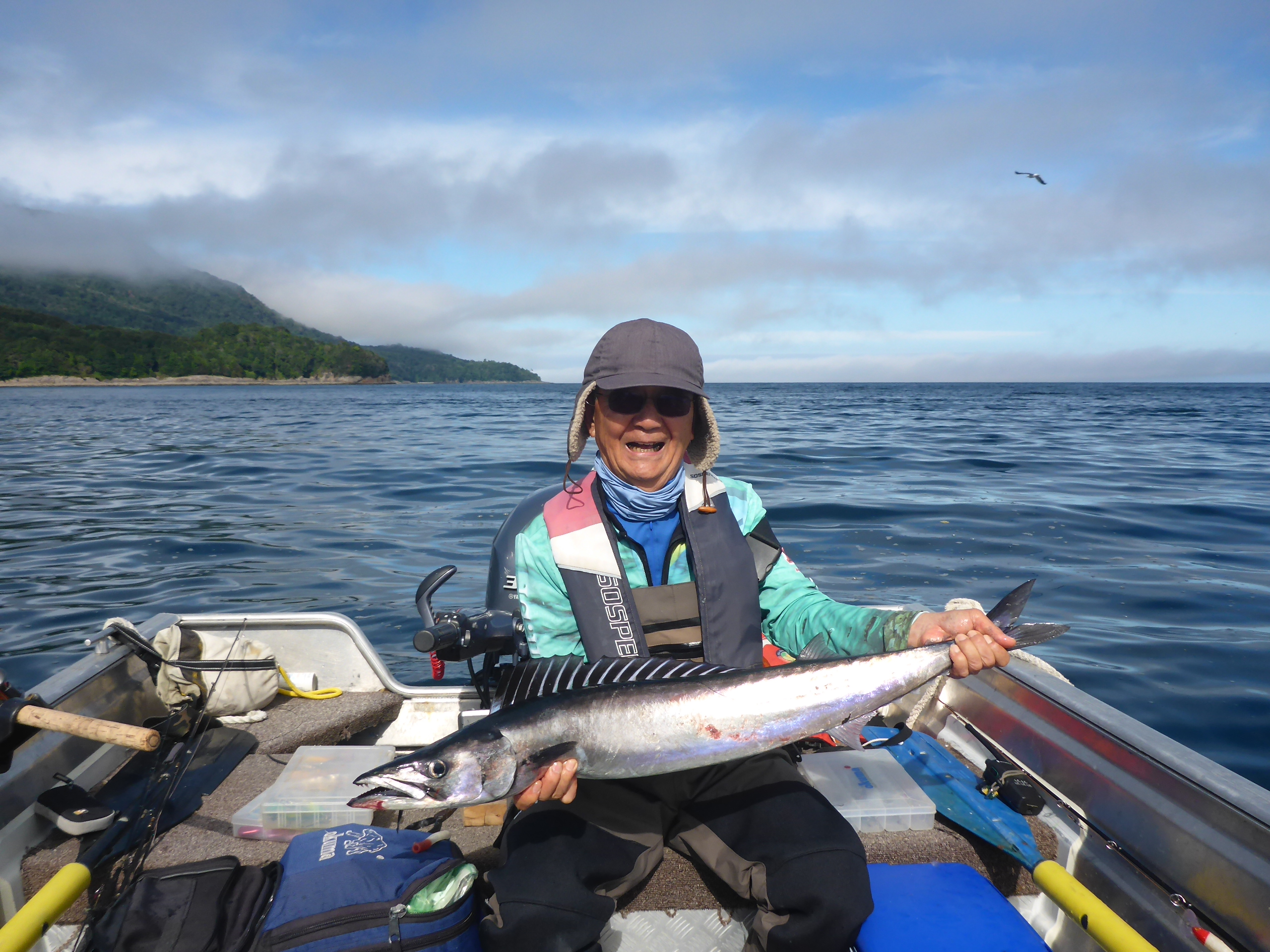 Fotos da pesca esportiva em Chaiten no Chile