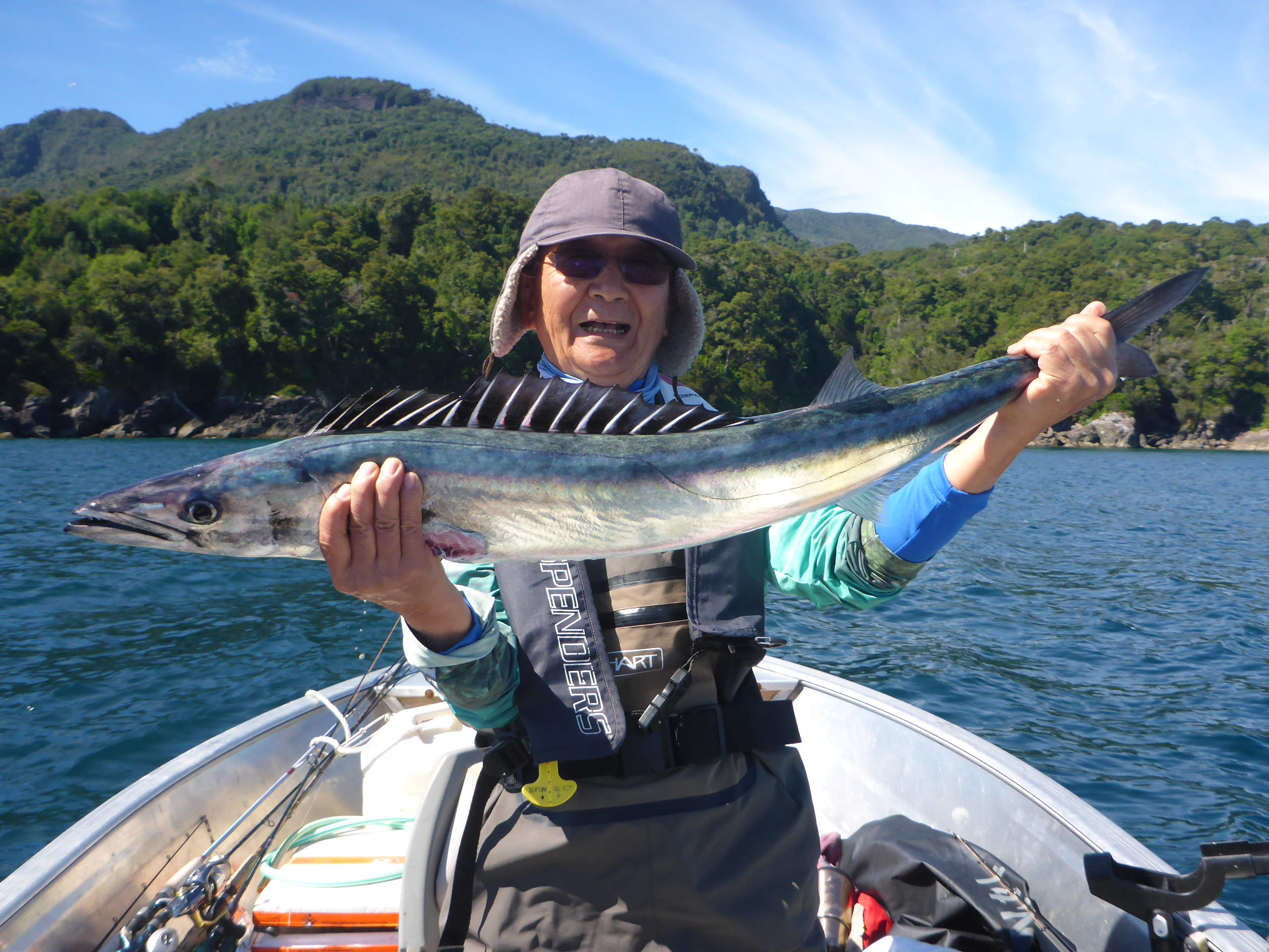 Fotos da pesca esportiva em Chaiten no Chile
