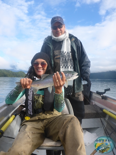 Fotos da pesca esportiva em Chaiten no Chile