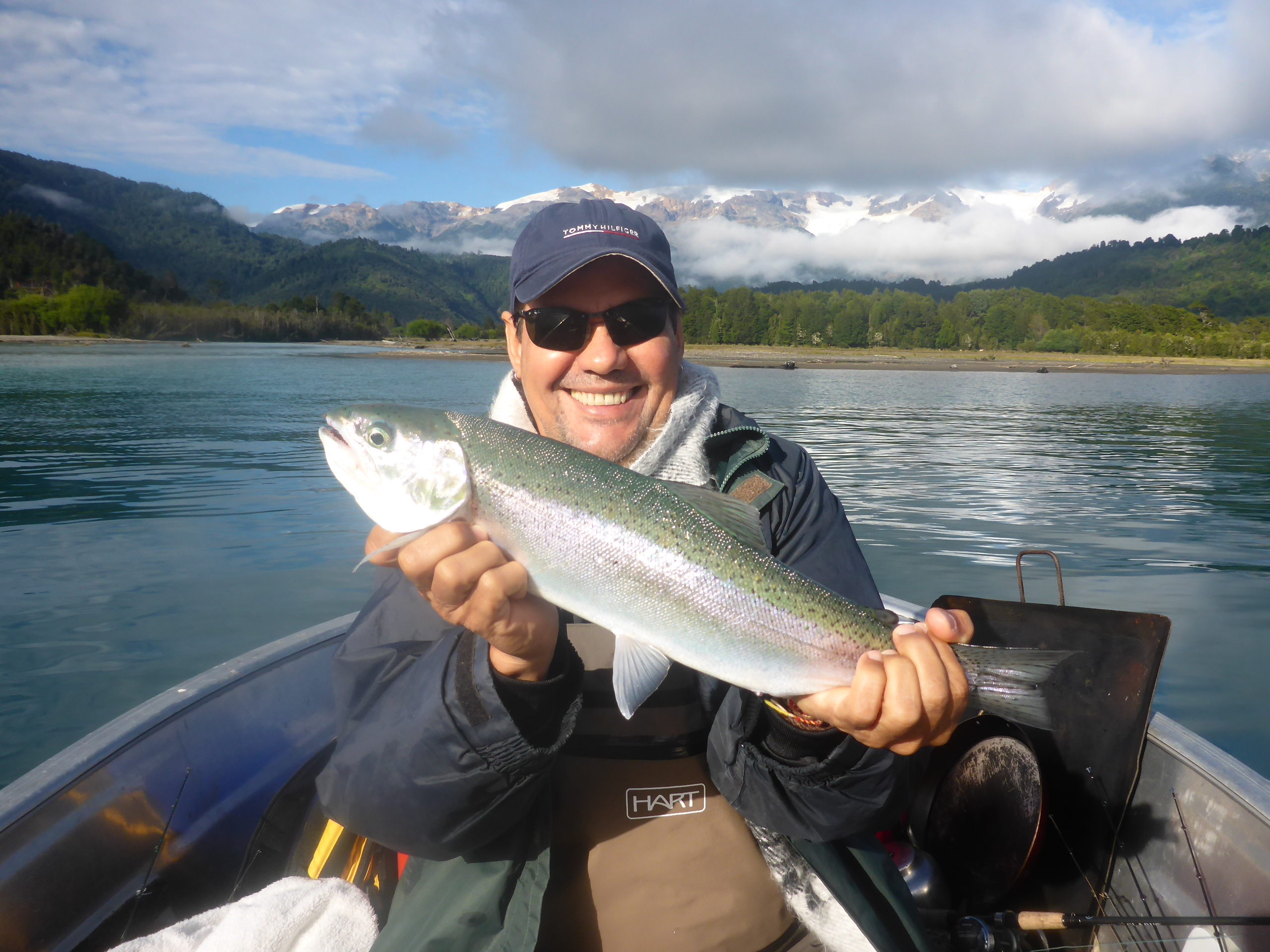 Fotos da pesca esportiva em Chaiten no Chile