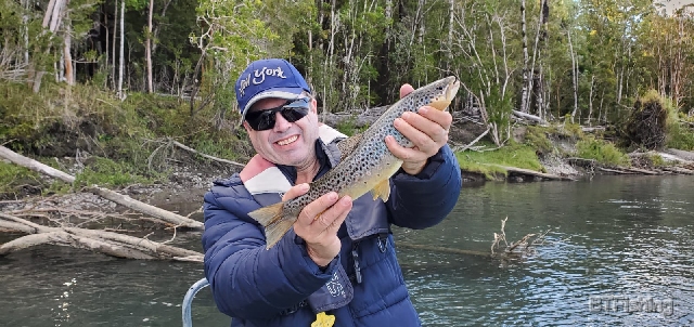 Fotos da pesca esportiva em Chaiten no Chile