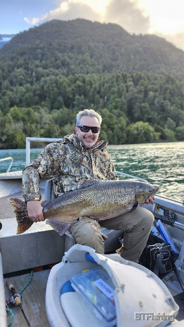 Fotos da pesca esportiva em Chaiten no Chile