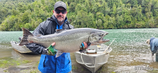 Fotos da pesca esportiva em Chaiten no Chile