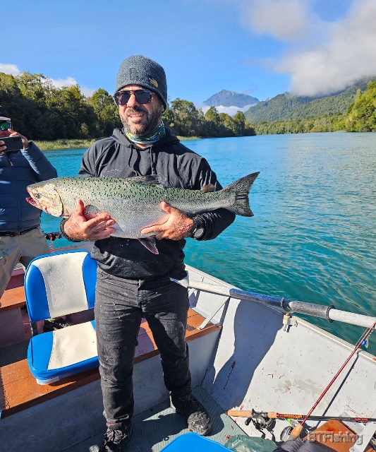 Fotos da pesca esportiva em Chaiten no Chile