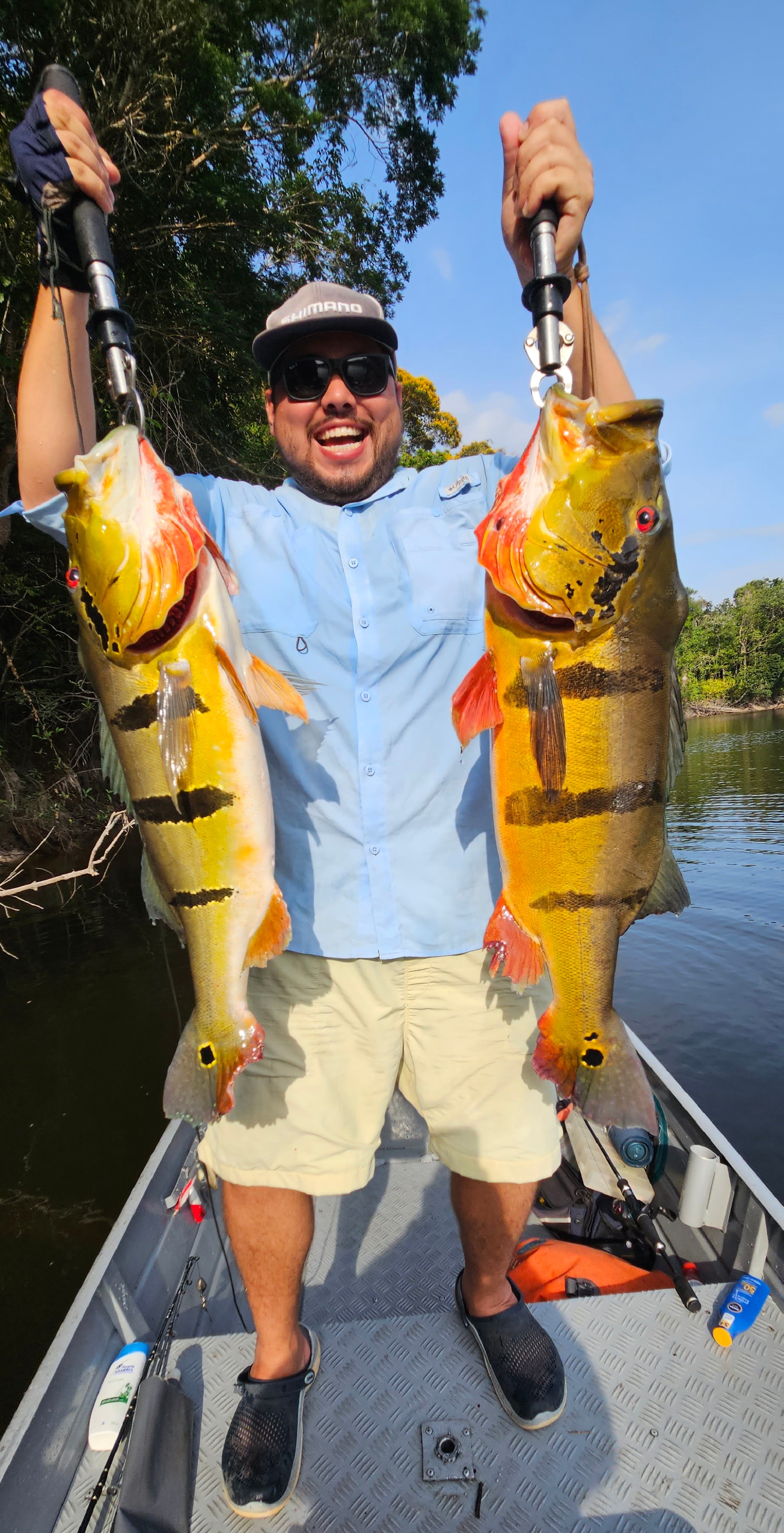 Fotos da pesca esportiva na regio Amaznica