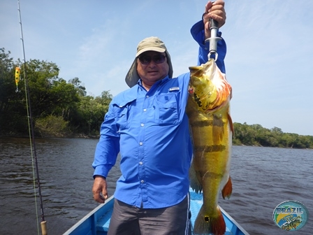 Fotos da pesca esportiva na região Amazonica