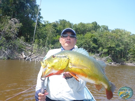 Fotos da pesca esportiva na região Amazonica