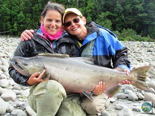 Fotos da pesca esportiva em Chaiten / Chile