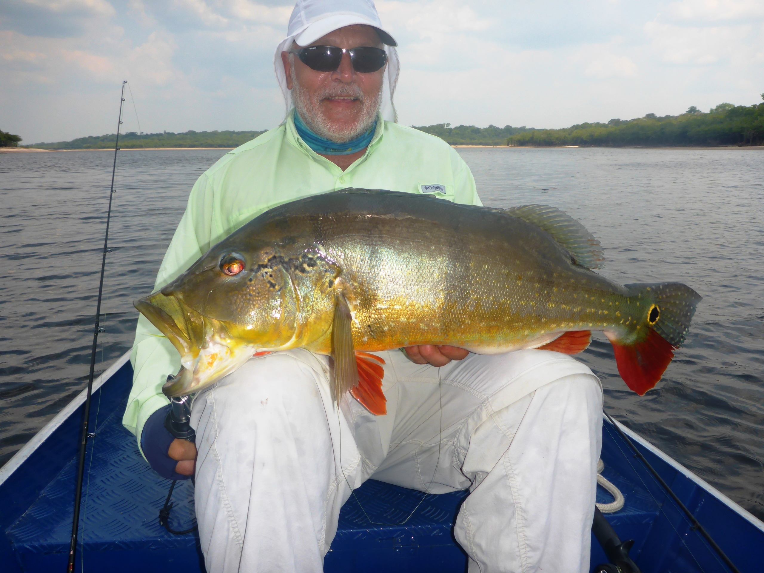 Fotos da pesca esportiva no rio Uatum / Amazonas