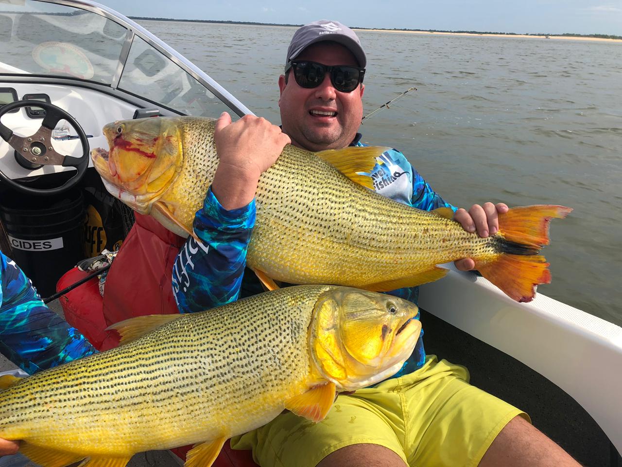 Fotos da pesca esportiva em Paso De La Patria na Argentina