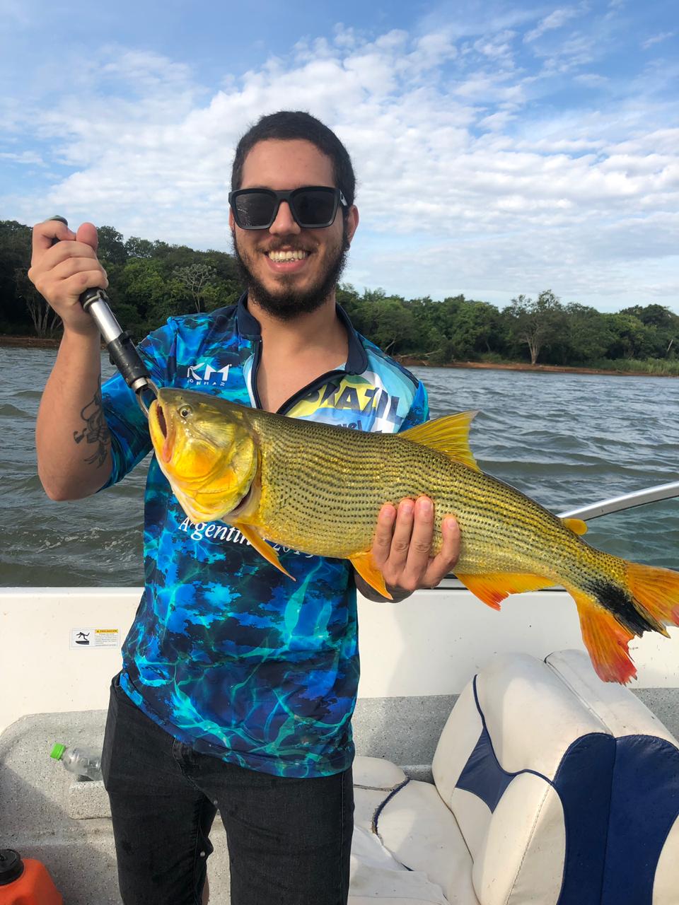 Fotos da pesca esportiva em Paso De La Patria na Argentina