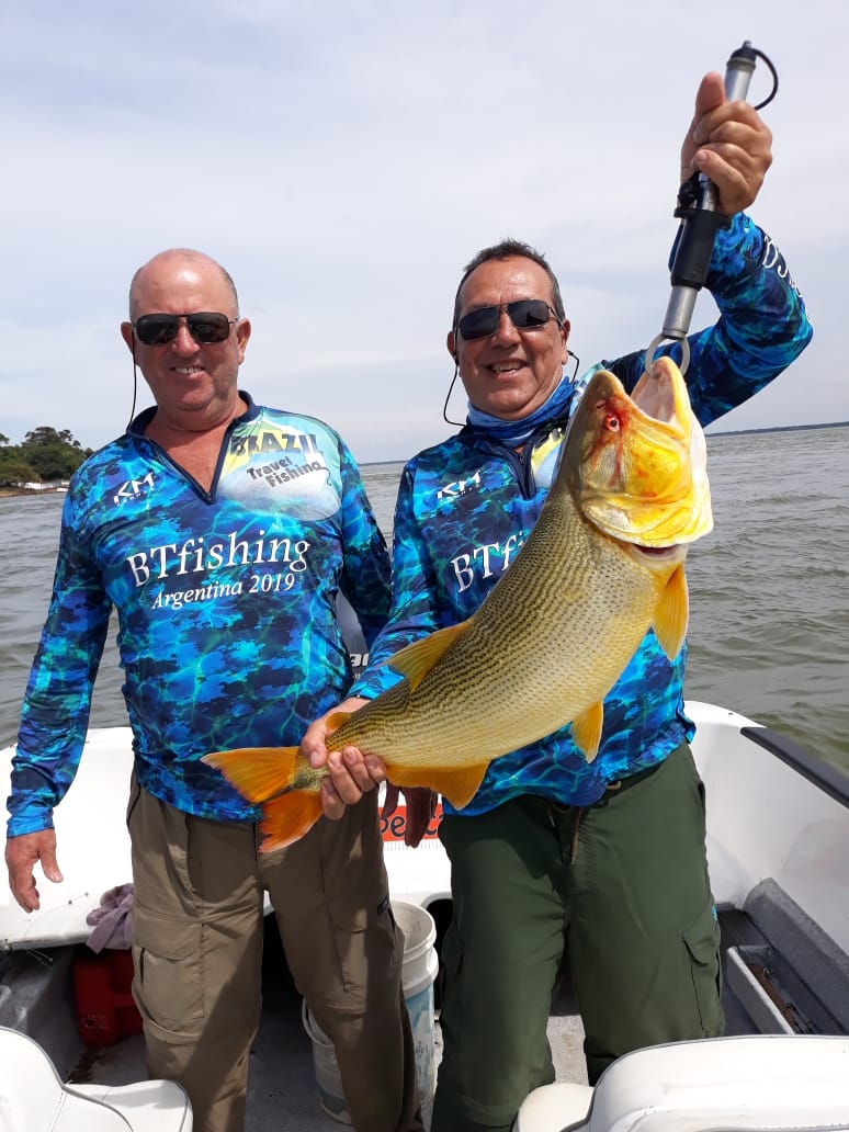 Fotos da pesca esportiva em Paso De La Patria na Argentina
