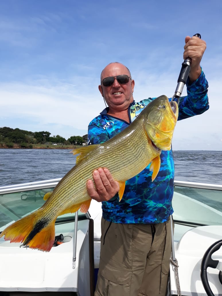 Fotos da pesca esportiva em Paso De La Patria na Argentina