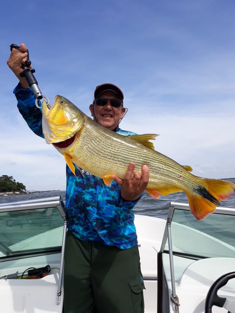 Fotos da pesca esportiva em Paso De La Patria na Argentina