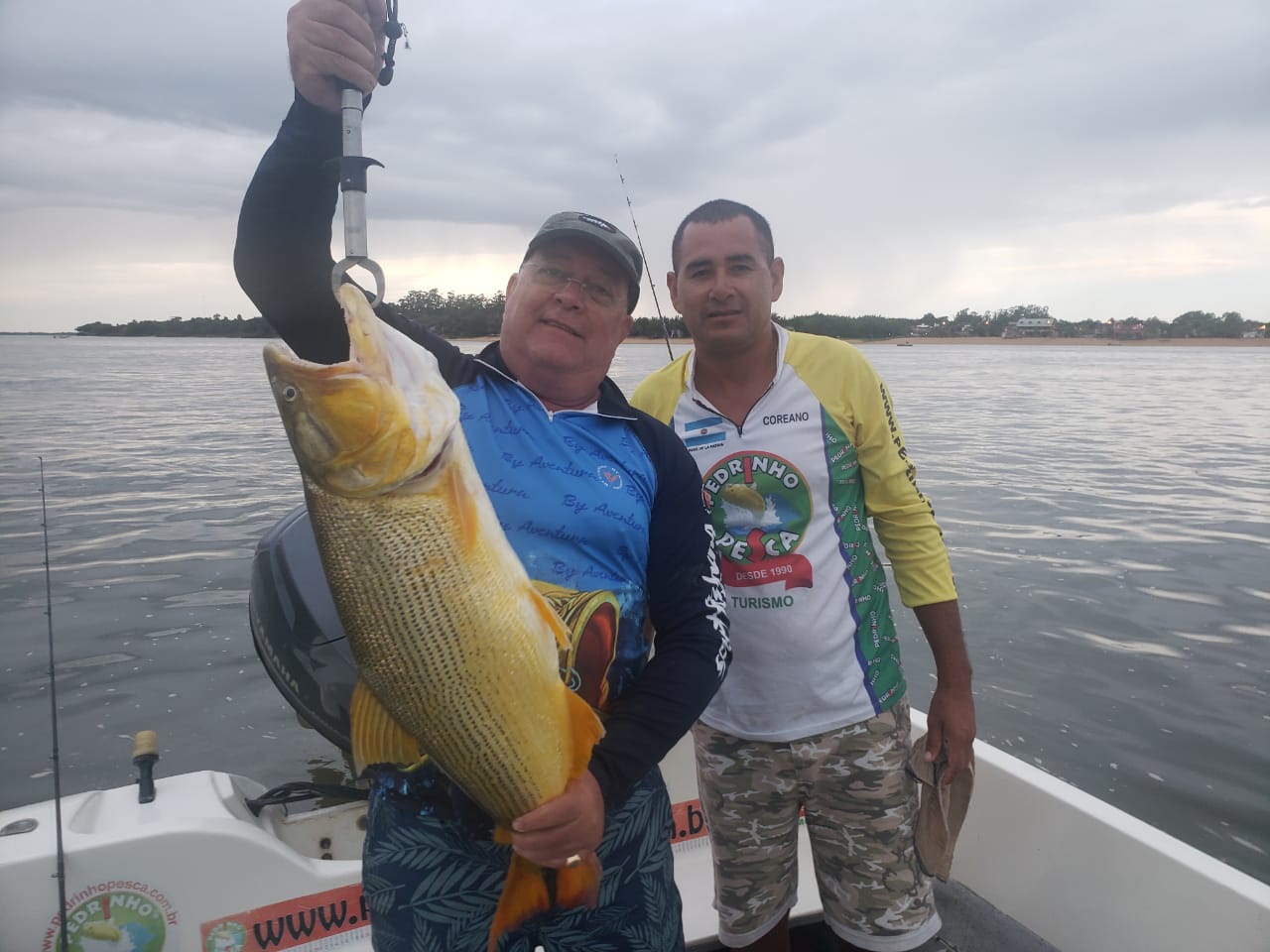 Fotos da pesca esportiva em Paso De La Patria na Argentina