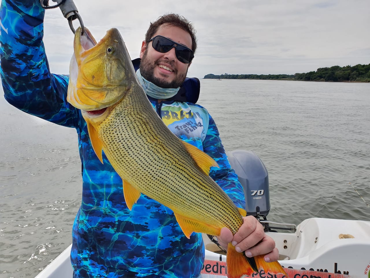 Fotos da pesca esportiva em Paso De La Patria na Argentina