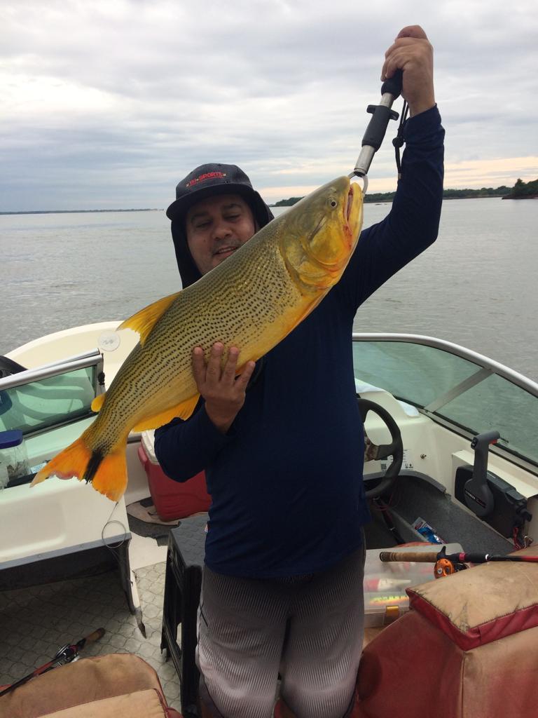 Fotos da pesca esportiva em Paso De La Patria na Argentina
