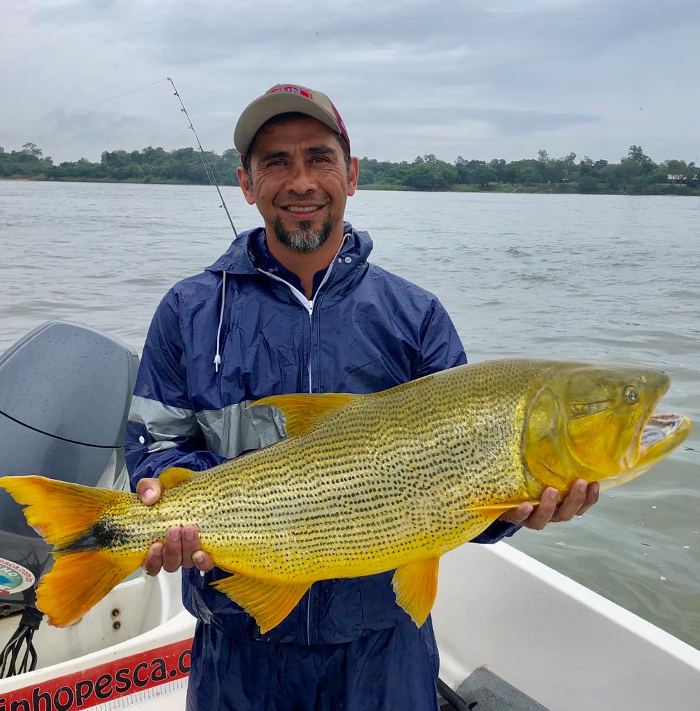 Fotos da pesca esportiva em Paso De La Patria na Argentina