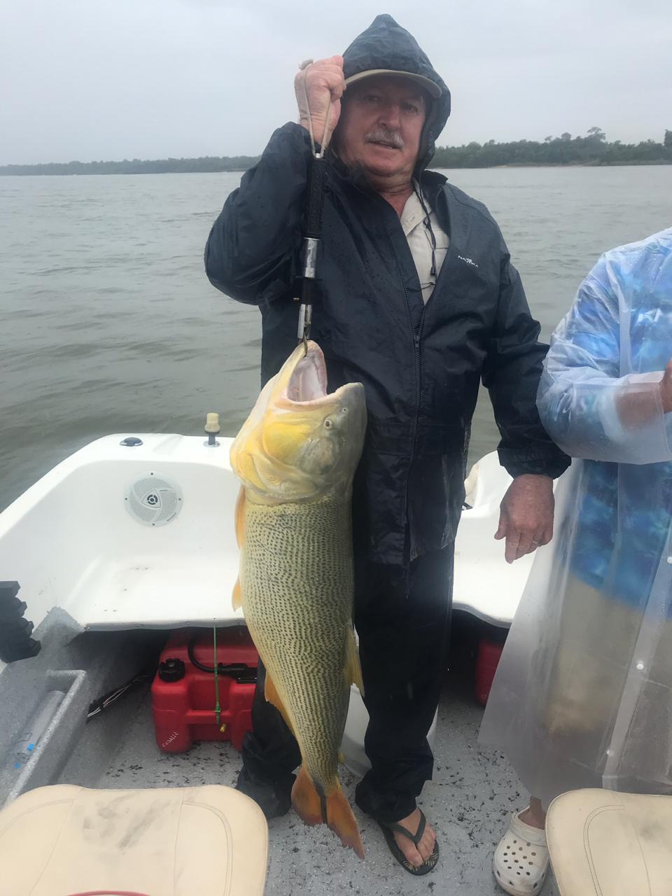 Fotos da pesca esportiva em Paso De La Patria na Argentina