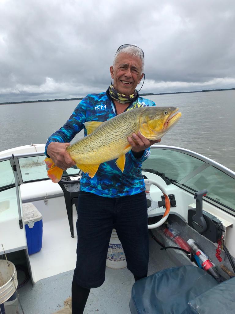 Fotos da pesca esportiva em Paso De La Patria na Argentina