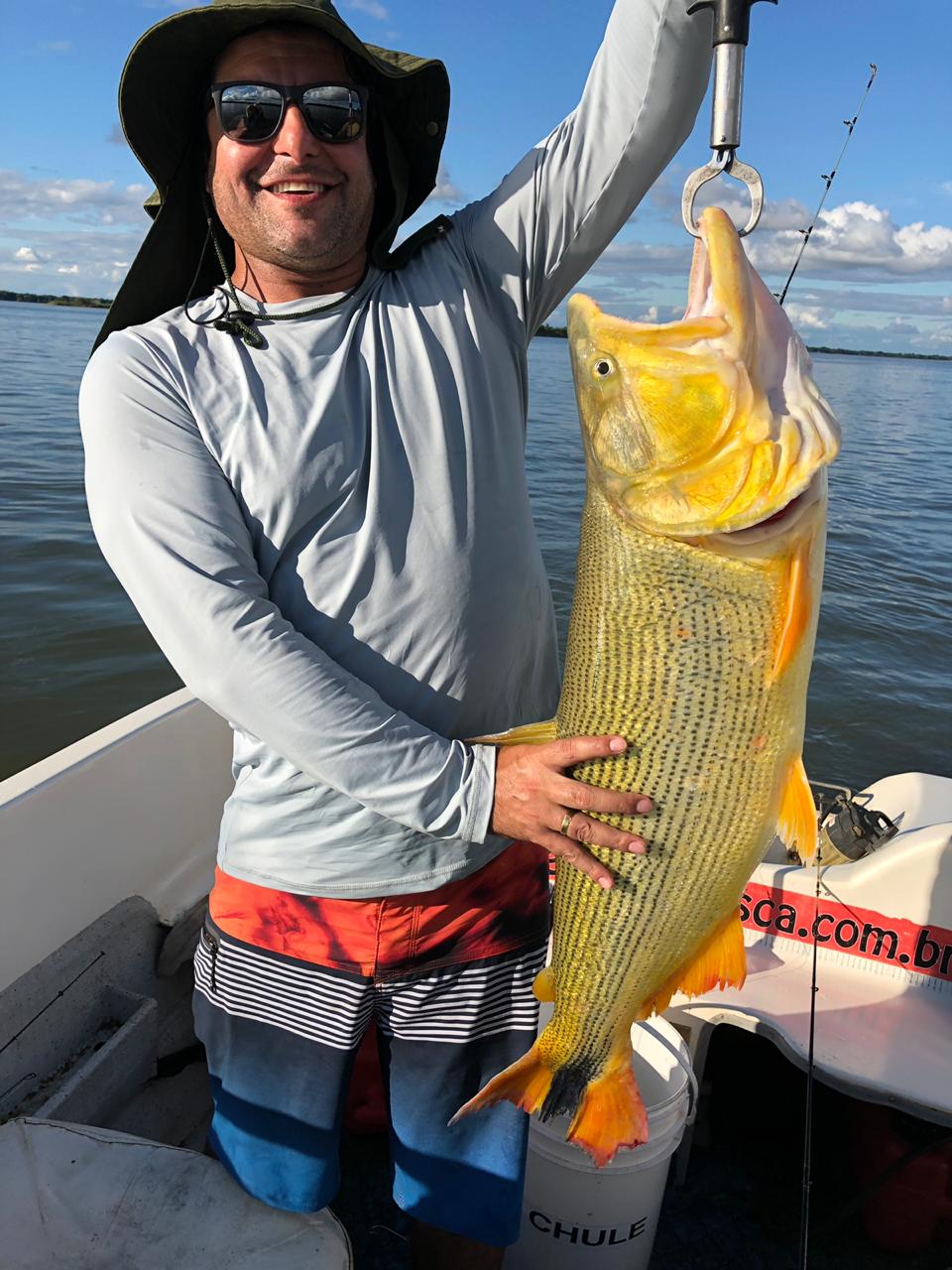 Fotos da pesca esportiva em Paso De La Patria na Argentina