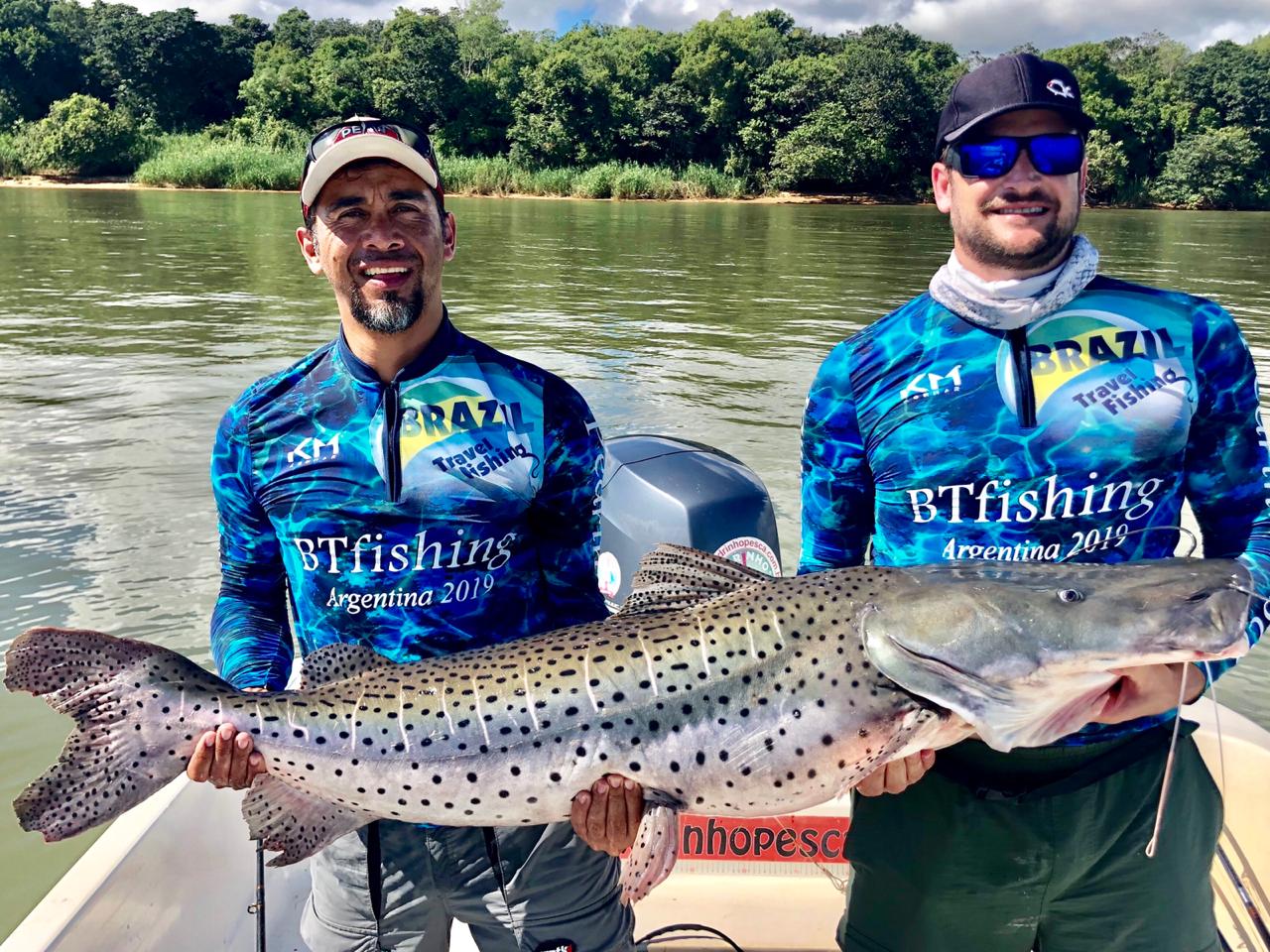 Fotos da pesca esportiva em Paso De La Patria na Argentina