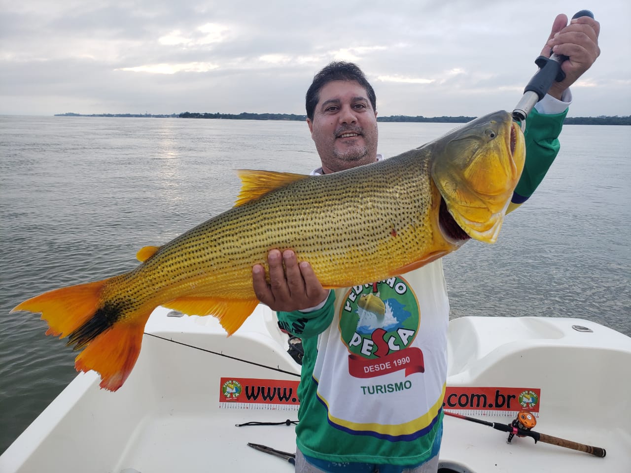 Fotos da pesca esportiva em Paso De La Patria na Argentina