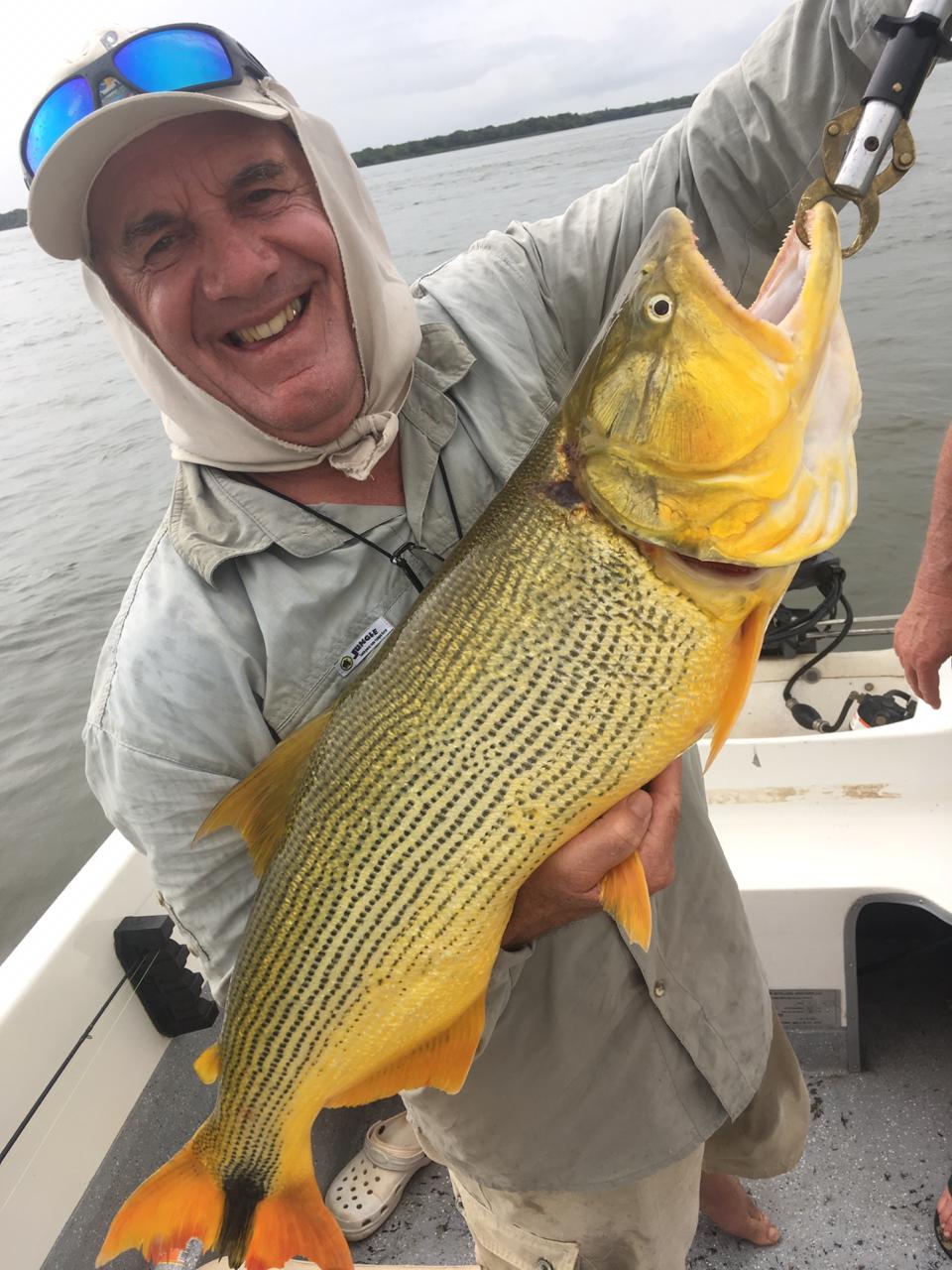 Fotos da pesca esportiva em Paso De La Patria na Argentina