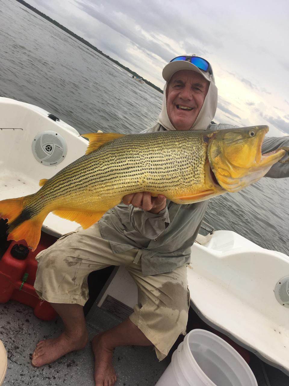 Fotos da pesca esportiva em Paso De La Patria na Argentina