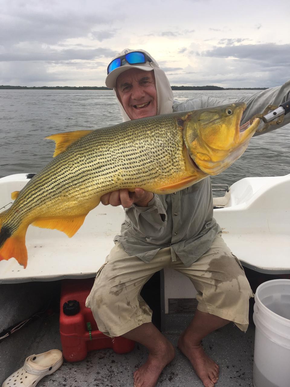 Fotos da pesca esportiva em Paso De La Patria na Argentina