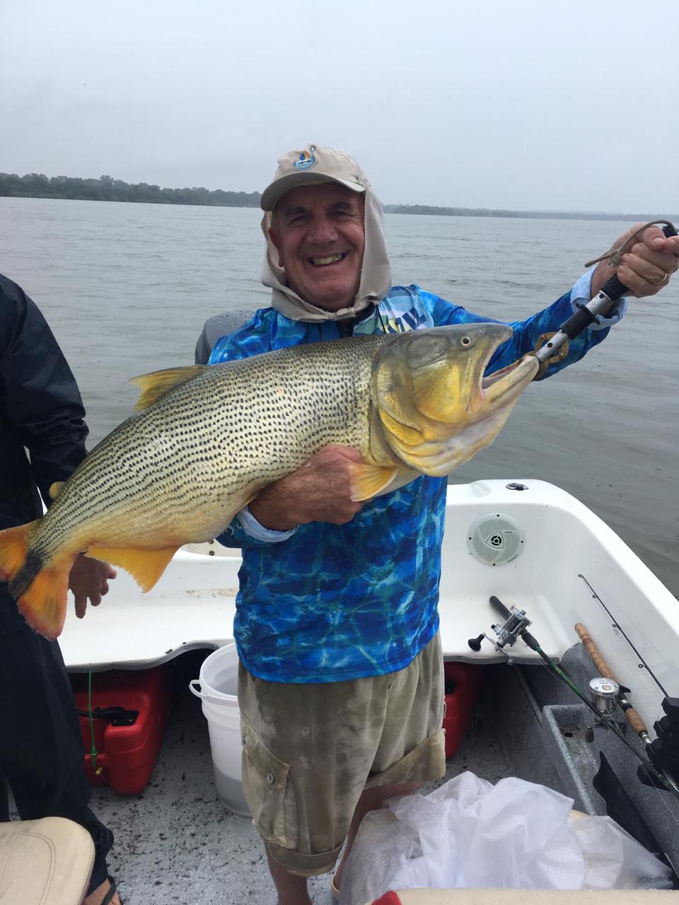 Fotos da pesca esportiva em Paso De La Patria na Argentina
