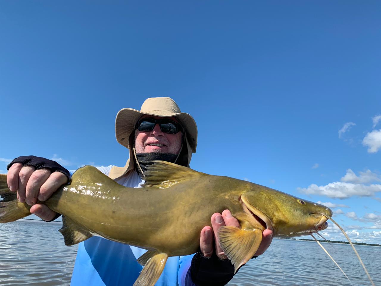 Fotos da pesca esportiva em Paso De La Patria na Argentina