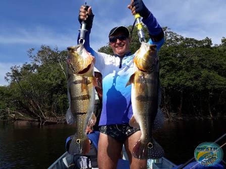 Fotos da pesca esportiva na regio Amaznica